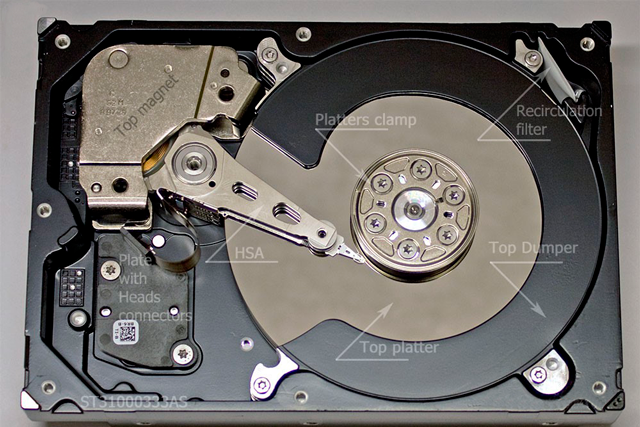 entusiasta reflejar tablero Reparar discos duros mecánicos - HDD | LABY