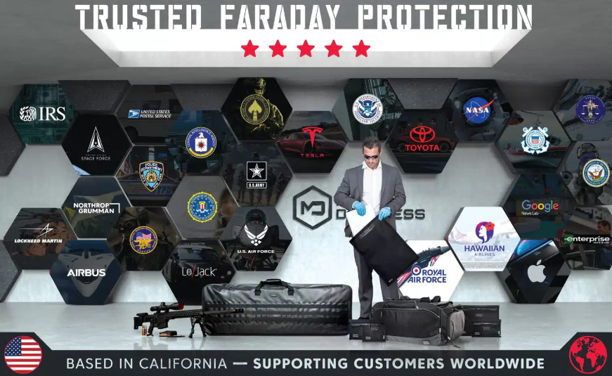 Trusted Faraday Protection — Mission Darkness clientes